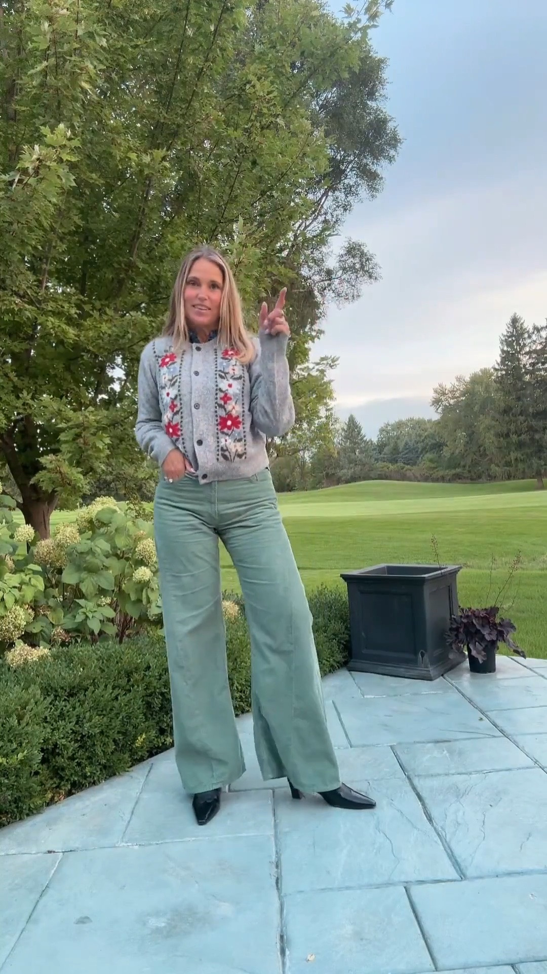 Anthro fall OOTD with all the cozy pieces we love this time of year! A classic sweater, favorite jeans, and boots come together for a look that feels cute and comfortable. Such an easy outfit for everyday fall plans.