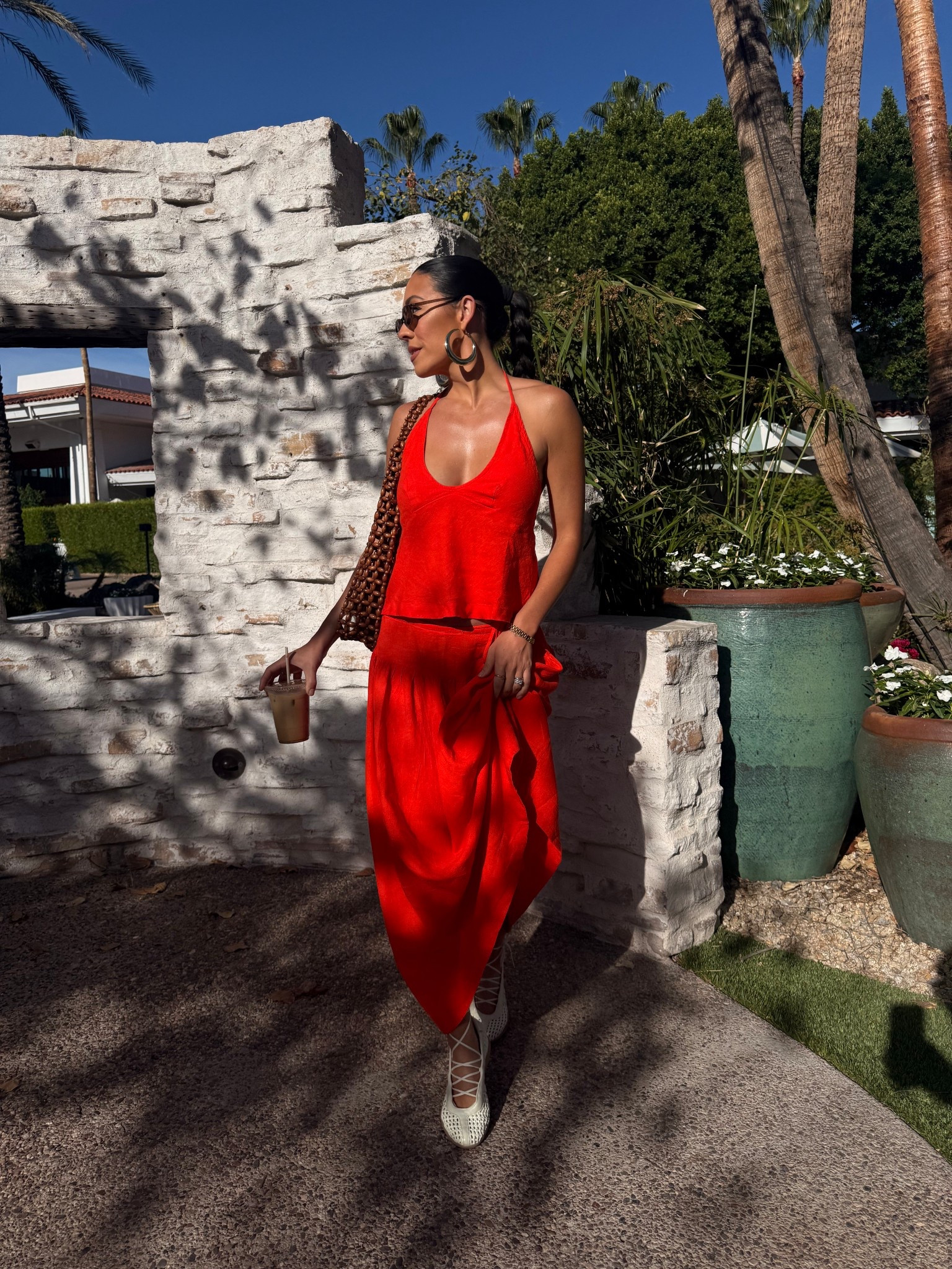Happy weekend! Wearing Free People skirt set in a size XS // this comes in many colors! 

Maxi skirt 
Summer red 
@adidas flats 


#LTKgrwm #LTKootd #LTKMothersDay