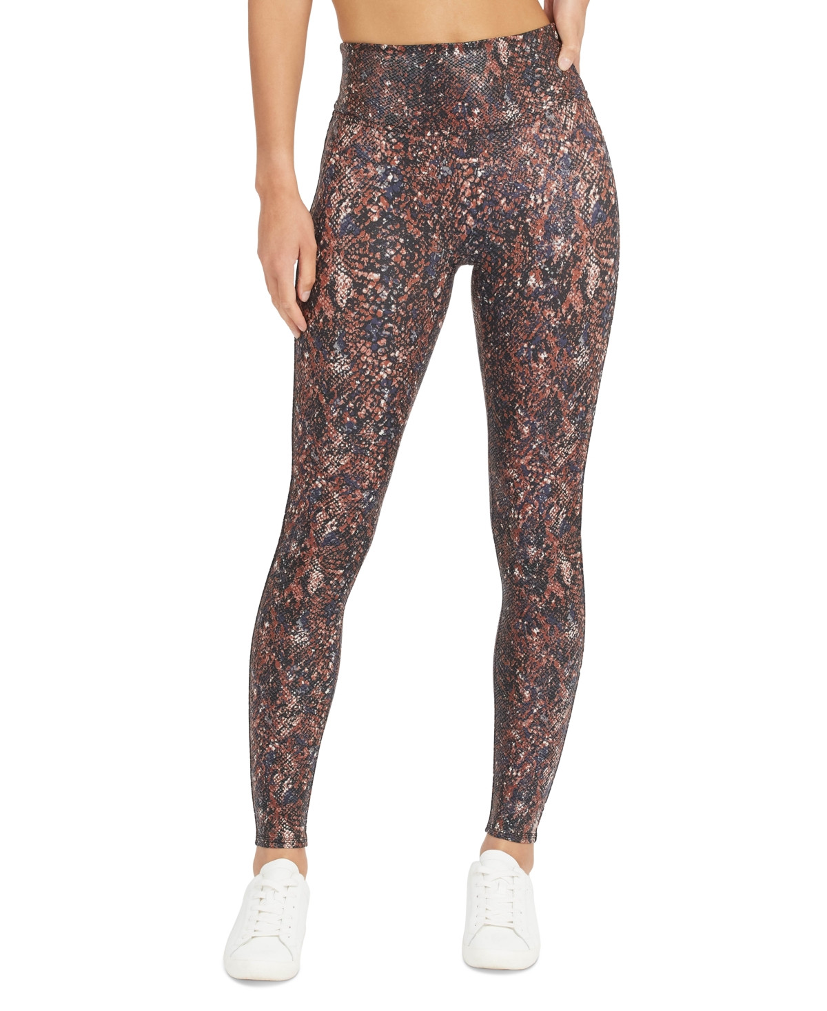 Spanx Faux Leather Snakeskin Leggings | Macys (US)