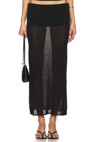 Danni Skirt in Black | Revolve Clothing (Global)