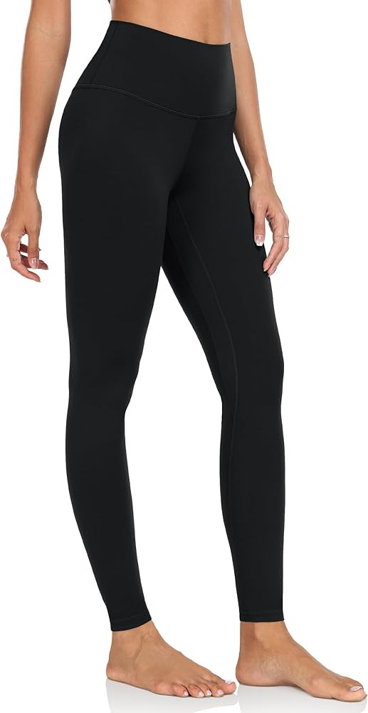 YUNOGA Women's High Waisted Workout Full Length Leggings, Tummy Control Buttery Soft Running Yoga... | Amazon (US)