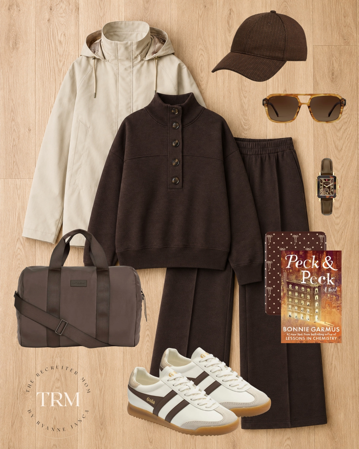 Comfy fall travel outfit with a matching set, lightweight jacket + Gola sneakers ✈️ #TravelStyle #FallOutfit

#LTKSeasonal #LTKOver40 #LTKMidsize