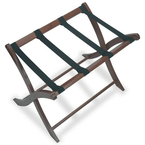 Winsome Wood Scarlett Luggage Rack, Walnut Finish | Walmart (US)