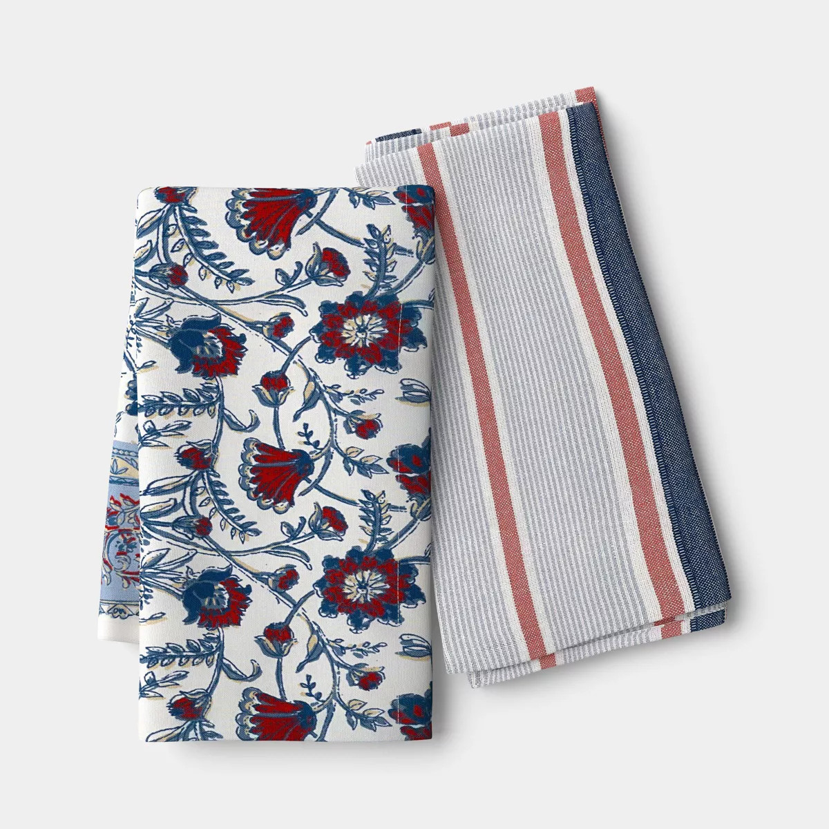 2pk Floral Kitchen Towels - Threshold™ | Target