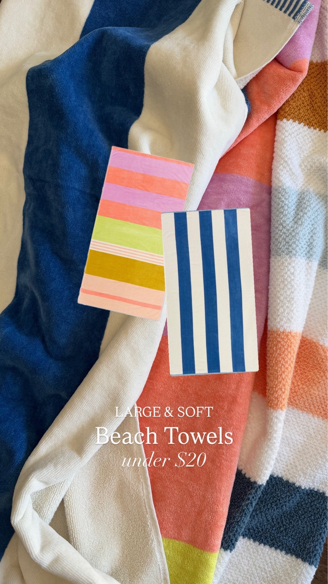 Snagged these super soft, large beach towels for an upcoming beach trip 🌊🤍

#LTKTravel #LTKKids