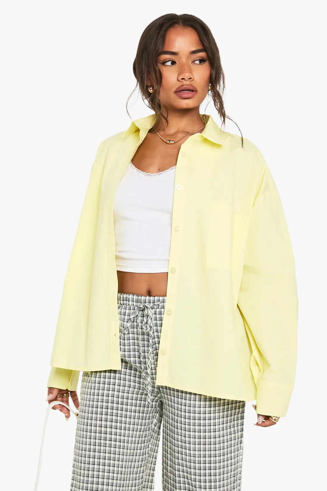 Butter Cotton Poplin Oversized Shirt | Boohoo | Boohoo.com (UK & IE)