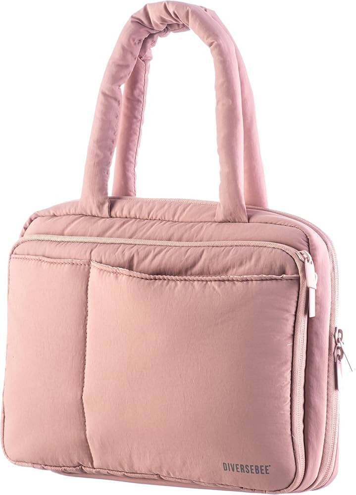 DiverseBee Large Bible Cover with Handles, Carrying Case for Women, Tote Bag, Book Cover, Bible A... | Amazon (US)