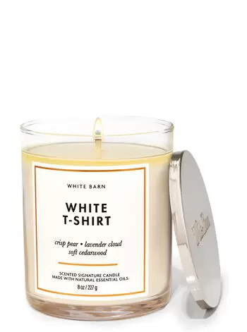 White Barn


White T-Shirt


Signature Single Wick Candle | Bath & Body Works