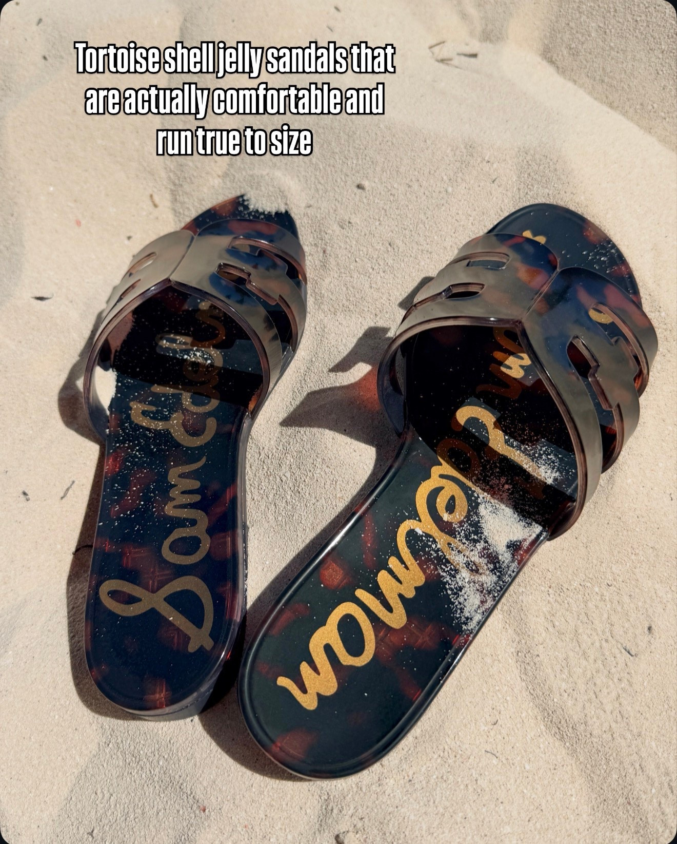 Jelly waterproof beach sandals run true to size. I got my normal 8

#LTKOver40 #LTKTravel #LTKSwim