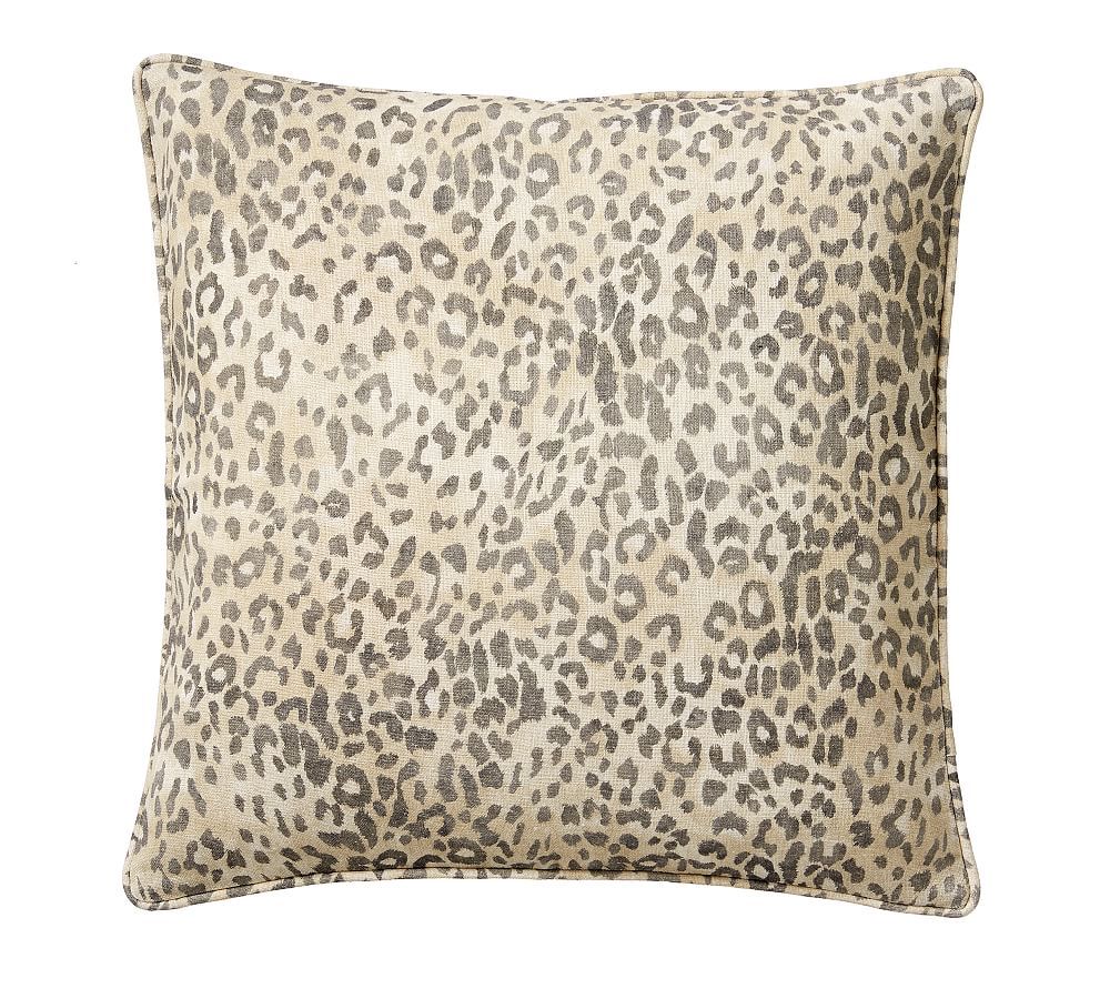 Cheetah Printed Pillow Cover | Pottery Barn (US)