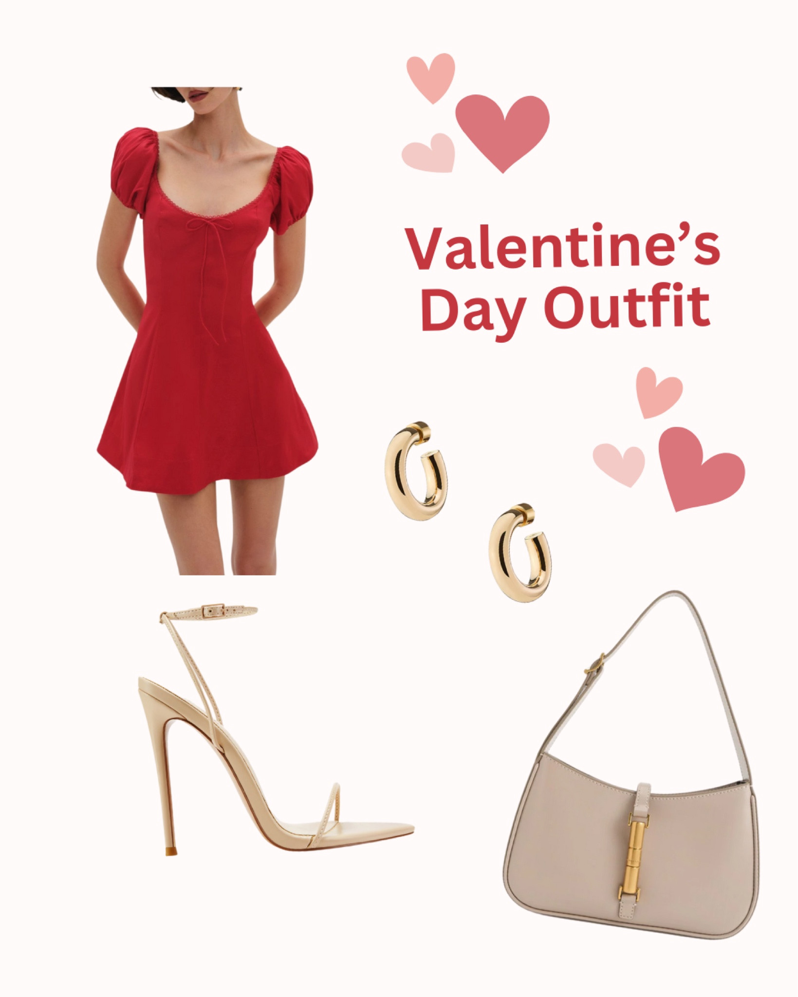 
💌 The perfect Valentine's Day look! 💋 This red puff-sleeve dress paired with gold accents and a chic neutral bag is giving flirty & fabulous vibes.✨ Whether it’s date night or Galentine’s Day, this outfit has you covered! Shop the look via my LTK. 💖 #ValentinesDayStyle #OOTD #LTKfashion #DateNight

#LTKSeasonal