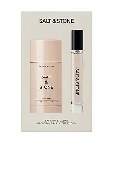 SALT & STONE Saffron & Cedar Deodorant + Mini Mist Duo from Revolve.com | Revolve Clothing (Global)