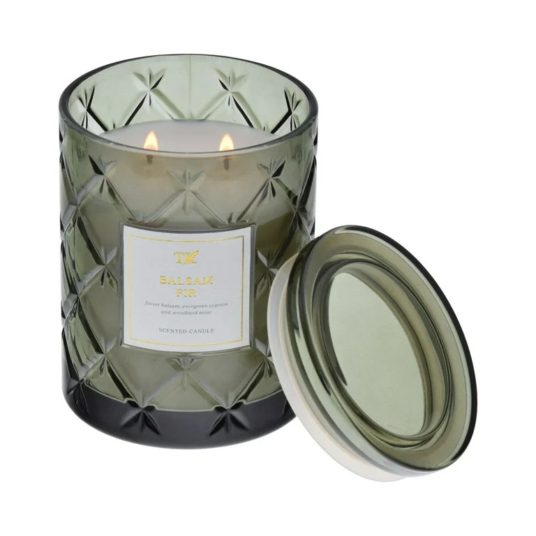 My Texas House Balsam Fir Scented 2 Wick 15oz (423.9 g) Jar Candle | Walmart (US)