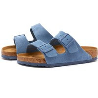 Birkenstock Arizona in Elemental Blue Suede, Size UK 2.5 | END. Clothing | End Clothing (US & RoW)