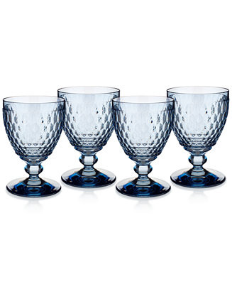 Villeroy & Boch Boston Claret, Set of 4 & Reviews - Glassware & Drinkware - Dining - Macy's | Macys (US)