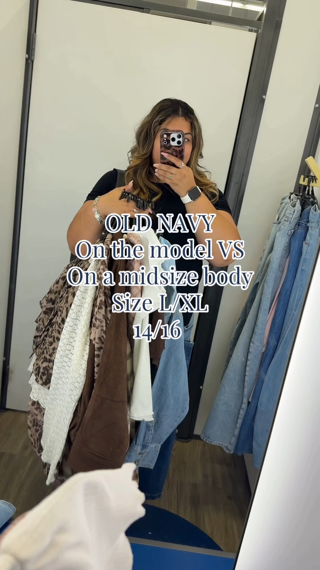 On the model vs on a midsize body

#LTKMidsize #LTKPlusSize