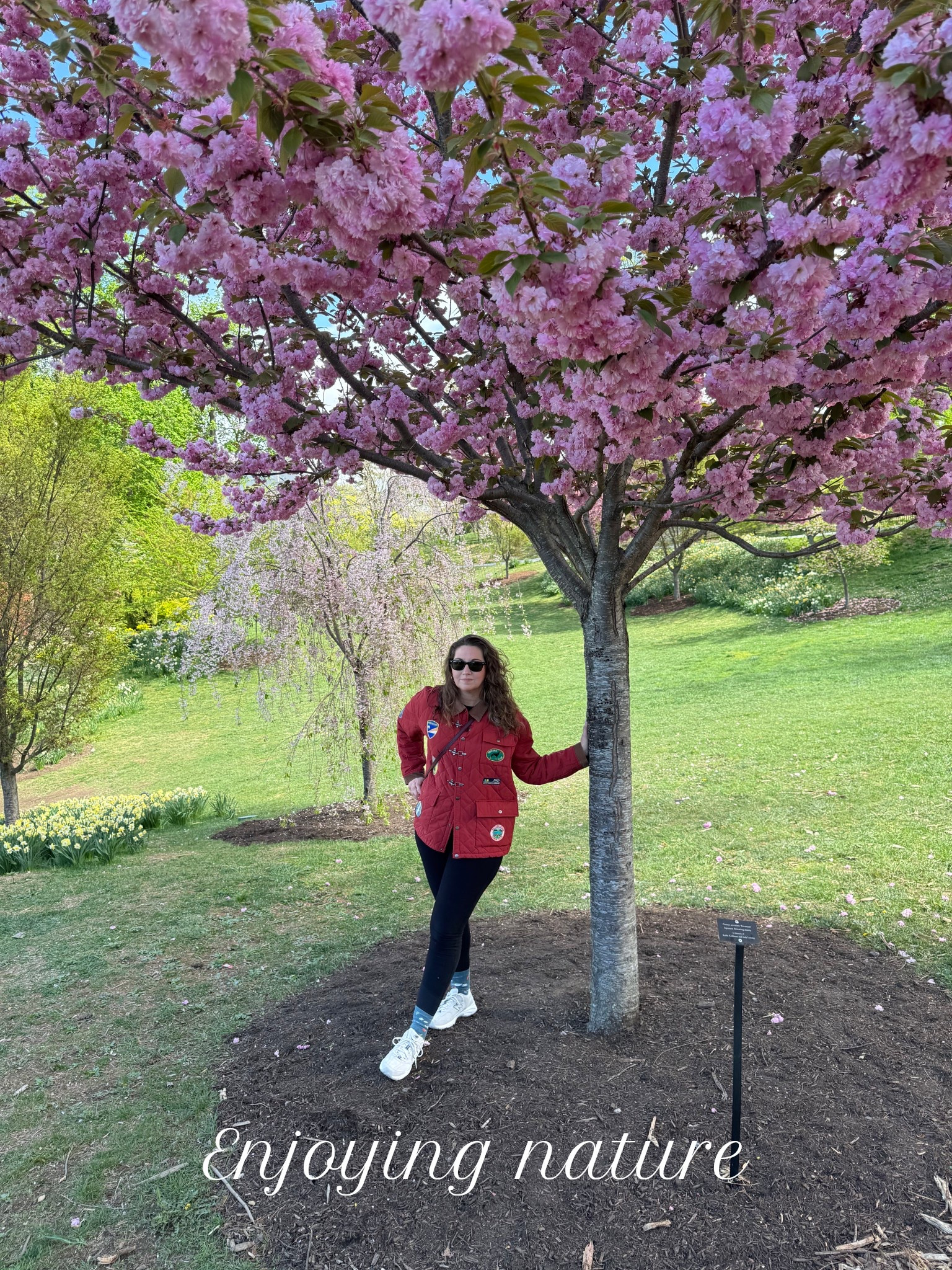 Under the cherry blossoms 🌸 Casual, comfy, and ready for a spring stroll in leggings + sneakers. Linking everyday active pieces perfect for style + movement.
#LTKStyle #LTKActive #WomenInTheir30s #EffortlessChic 

#LTKOver40
