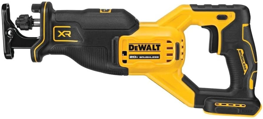 DEWALT 20V MAX XR Reciprocating Saw, Cordless, 2-Finger Variable Trigger, Keyless Blade Clamp, Ba... | Amazon (US)