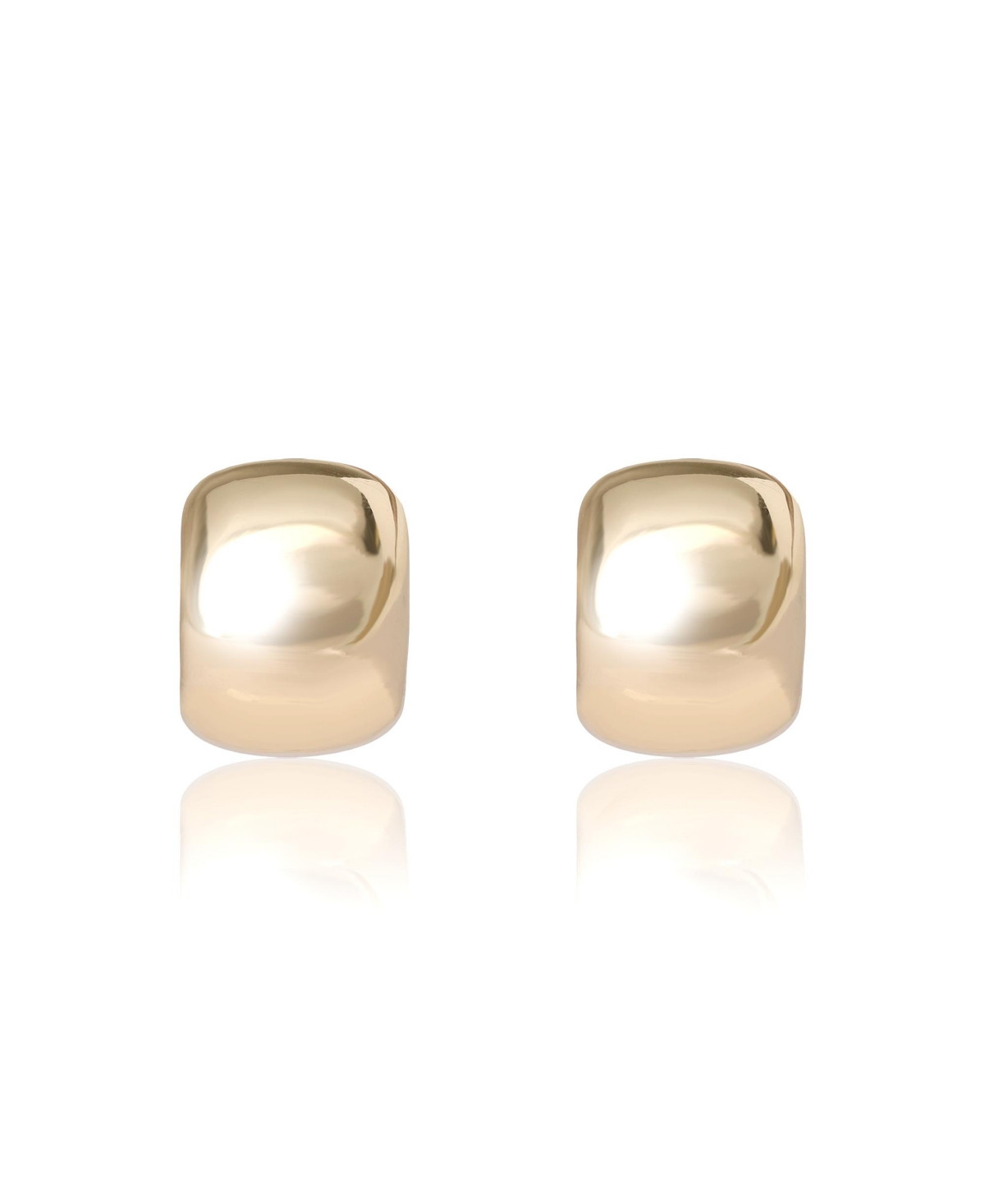 Bcbg Bold Square Hoop Earrings - Gold | Macy's