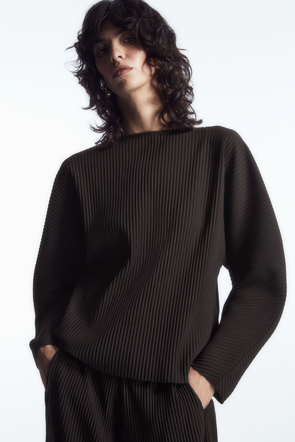 ROUNDED PLEATED TOP | COS UK