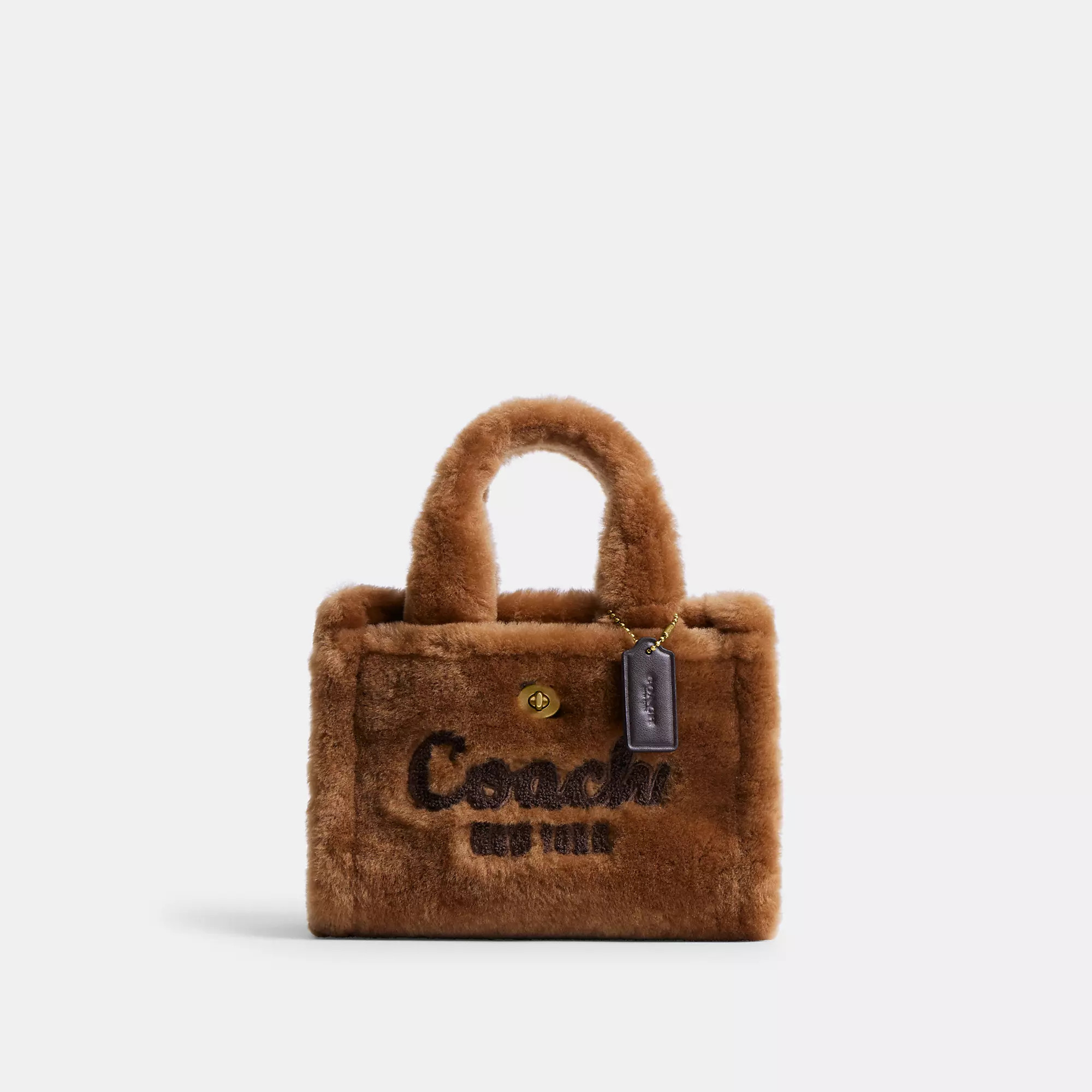 Cargo Tote Bag 20 In Shearling | Coach (US)