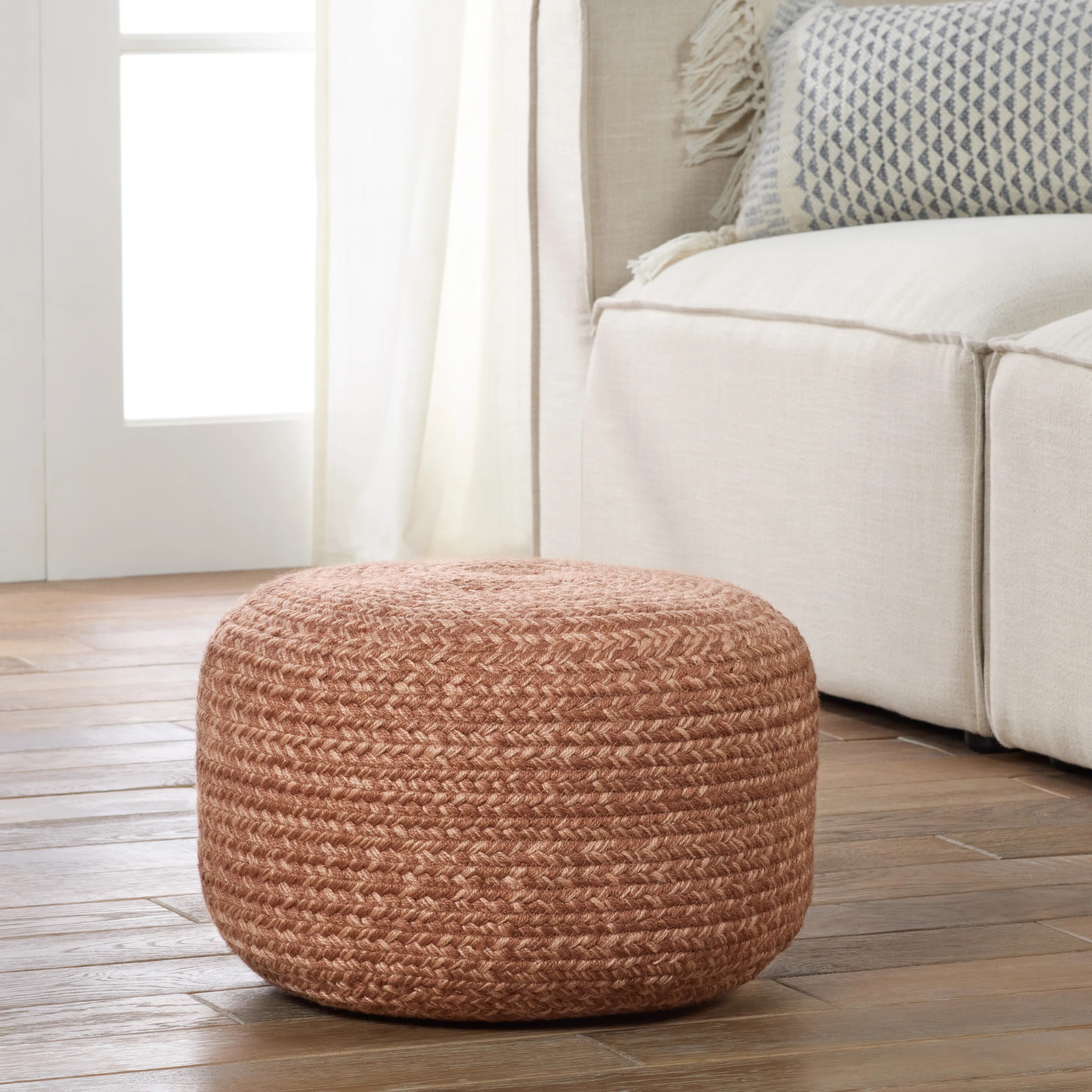 Dalenna Upholstered Outdoor Ottoman | Wayfair North America