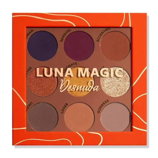 Luna Magic Desnuda/Nude Shadow Palette, 9 Colors | Walmart (US)