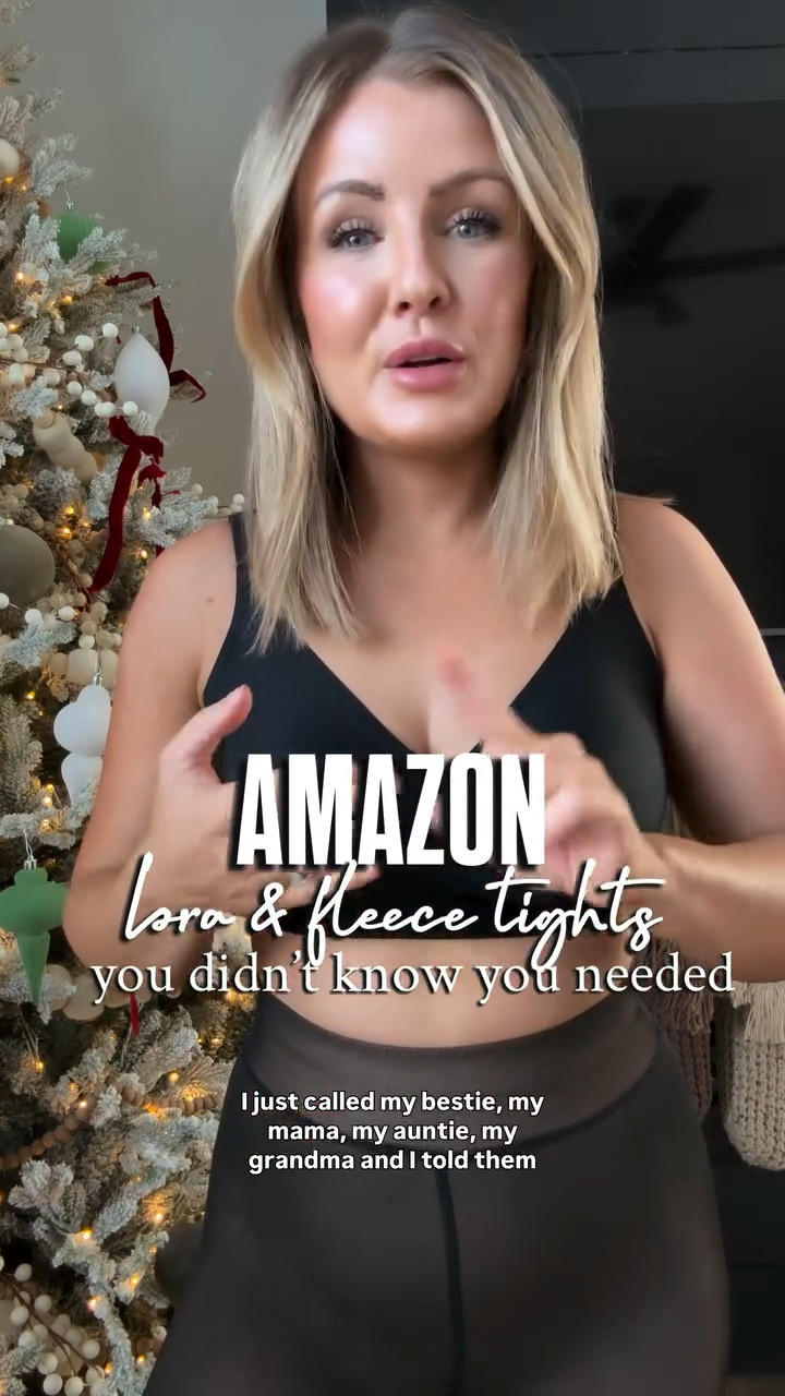 Amazon Bra & Fleece Tights!

#LTKootd #LTKgrwm #LTKdayinmylife