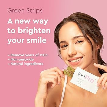 Teeth Whitening Strips 14 Treatments - Peroxide Free - Whitening Without The Harm - Deep Stains R... | Amazon (US)