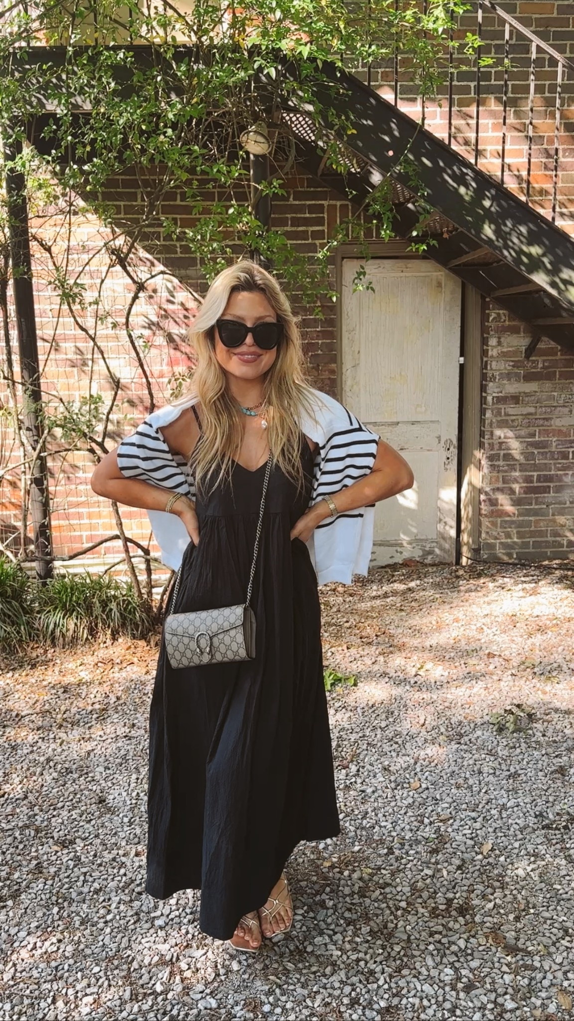 day to night ootd🖤 xs dress / large sweater 

#LTKPetite #LTKFindsUnder50 #LTKStyleTip