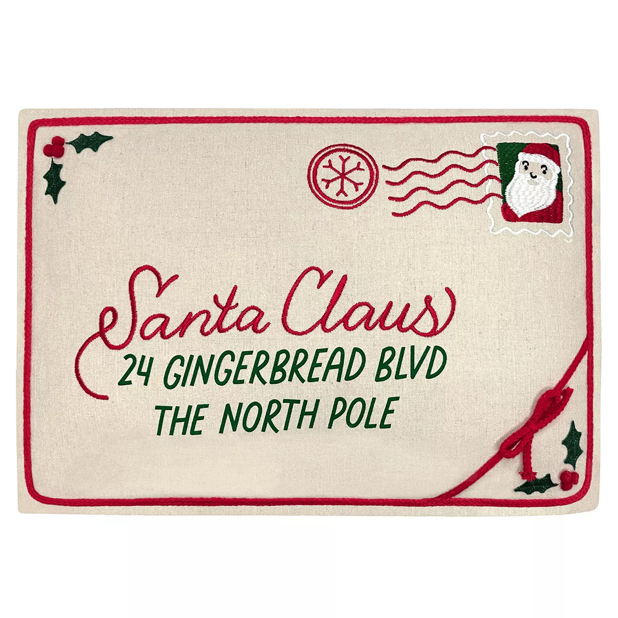 St. Nicholas Square® Postcard to Santa Throw Pillow | Kohl's