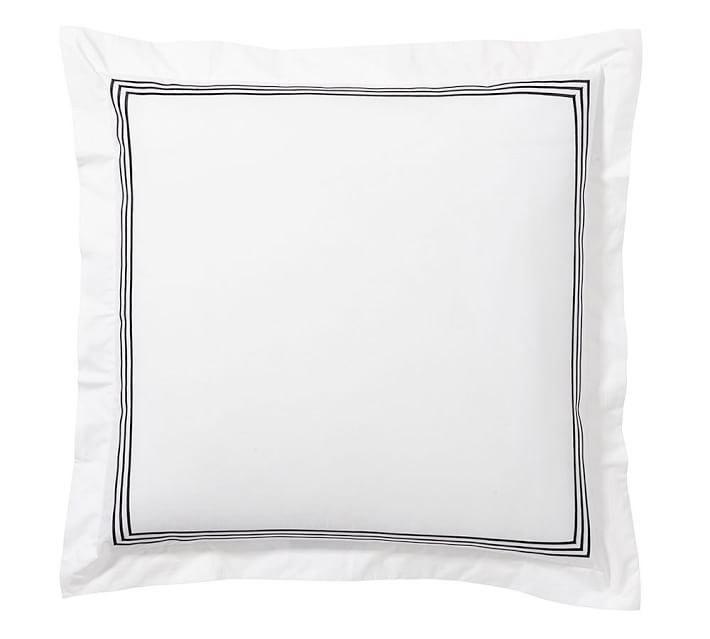 Grand Organic Percale Sham | Pottery Barn (US)