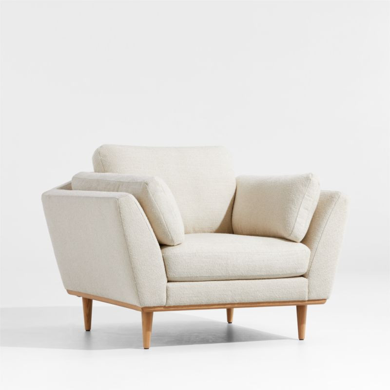 Hague Mid-Century Accent Chair + Reviews | Crate & Barrel | Crate & Barrel