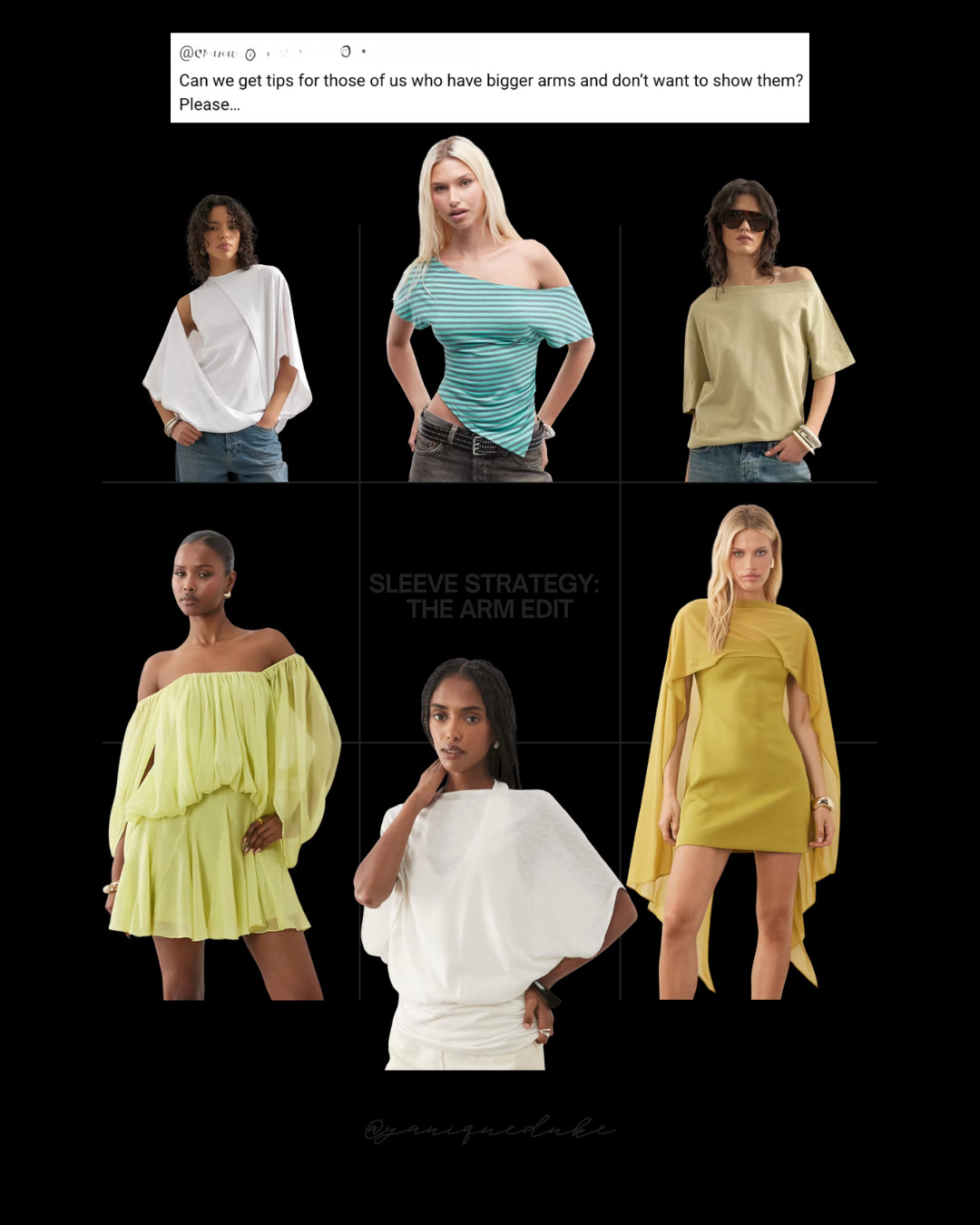 Your arms aren't the issue. Your options were. This edit starts at $30 for the woman who wants to feel put together in the heat without defaulting to jean jackets or avoiding sleeveless entirely. Every piece here was chosen with sleeve length, fabric behavior, and arm conscious silhouettes in mind because the right cut changes everything. This is the styling fix, not the coverup. 

 #LTKootd #LTKSeasonal