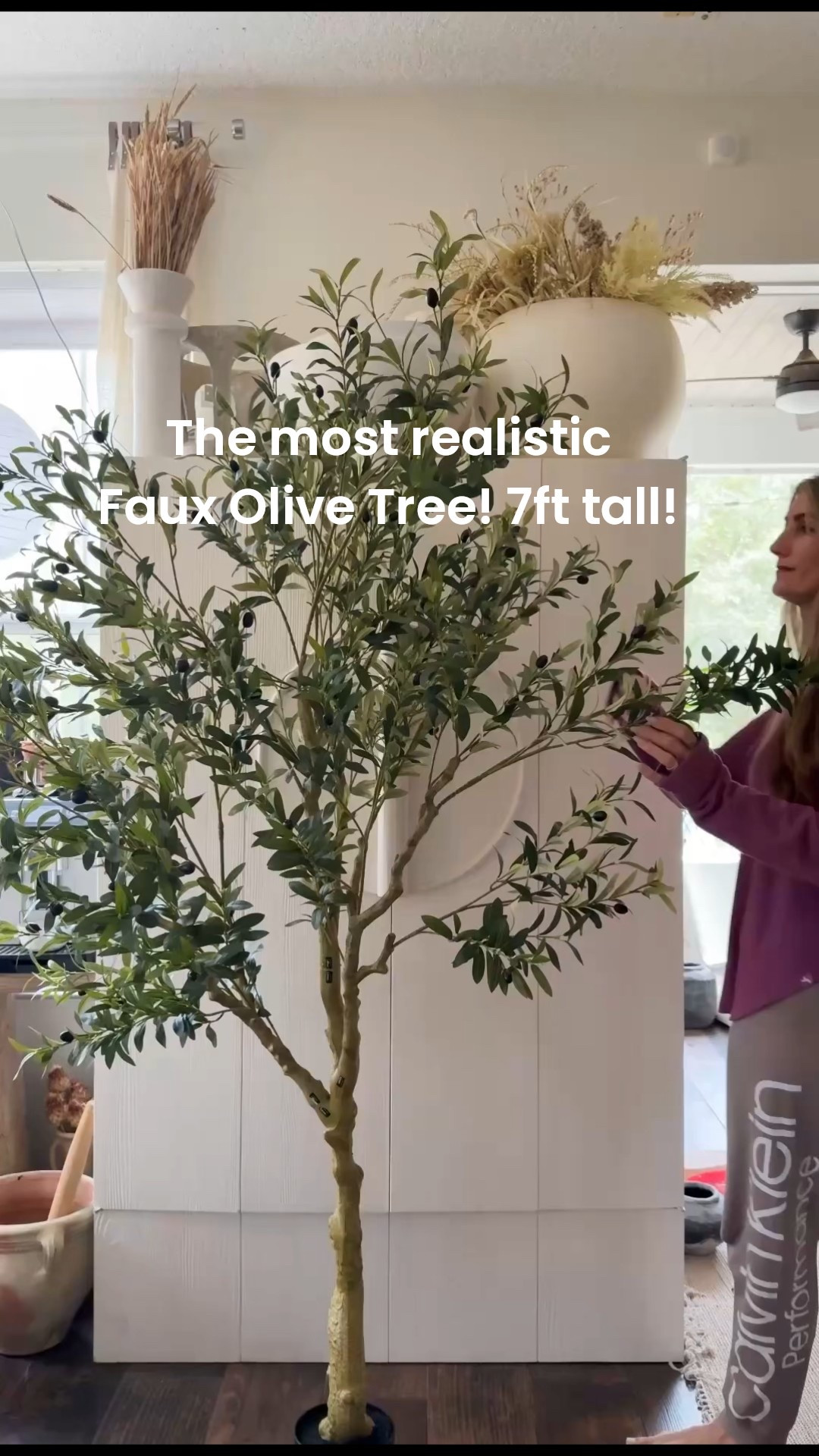 While all the greenery is frozen outside…this beauty is fresh and green inside. So realistic! Look at the branches. 🤩

#LTKSaleAlert #LTKSeasonal #LTKHome