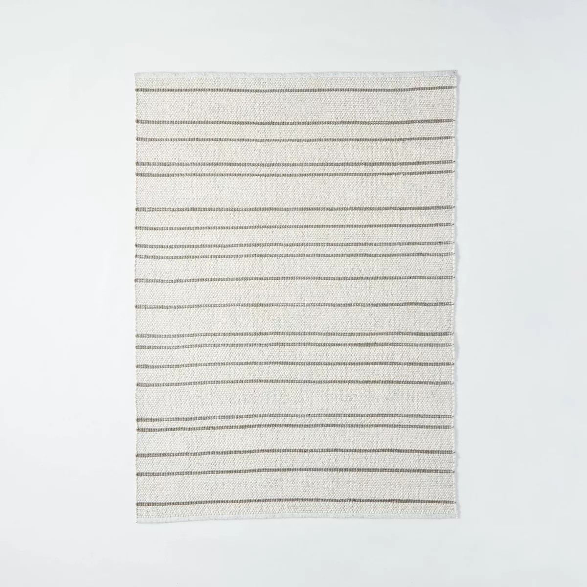 5'x7' Striped Flat Woven Area Rug Cream - Threshold™ designed with Studio McGee | Target