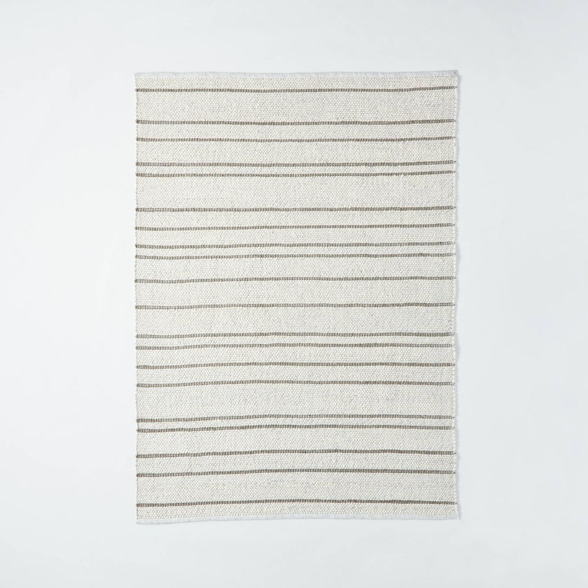 Striped Flat Woven Area Rug Cream - Threshold™ designed with Studio McGee | Target