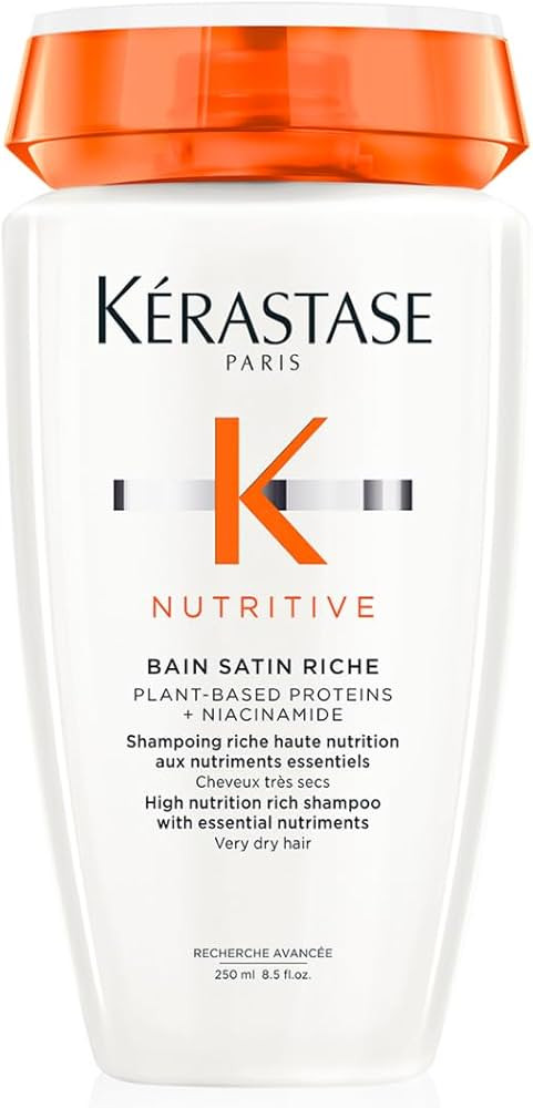 KERASTASE Nutritive Bain Satin Riche Shampoo | Cleanses & Deeply Replenishes Moisture | With Plan... | Amazon (US)