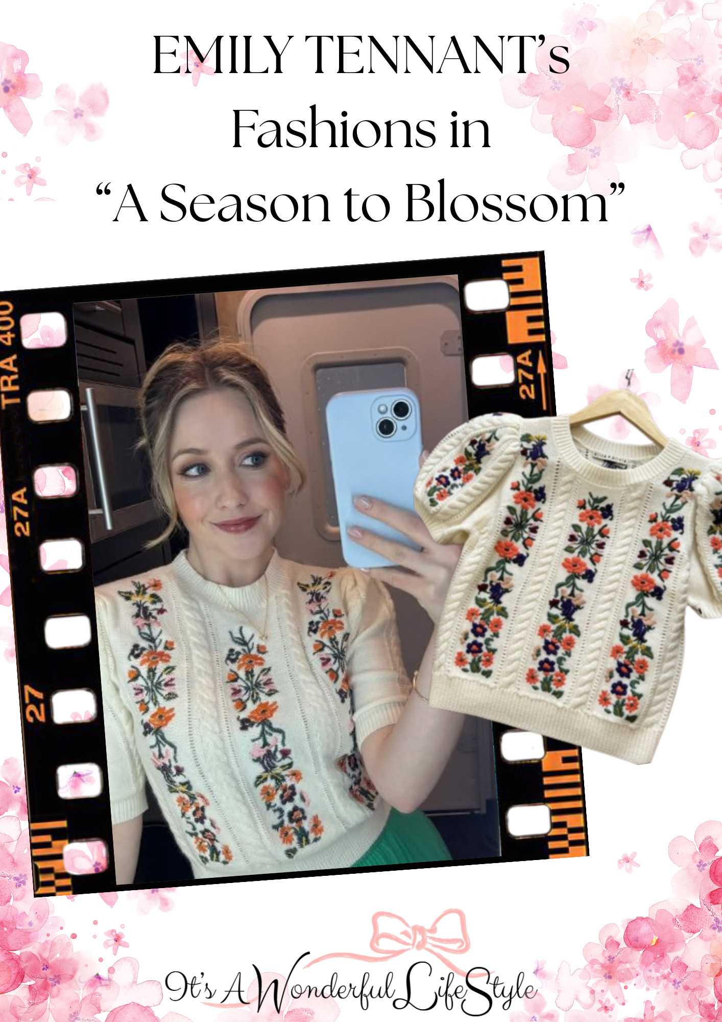 Get Emily's Floral Sweater seen in "A Season to Blossom." 

 #LTKSaleAlert