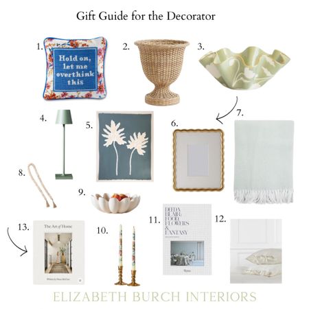 Gift guide for the decorator 

#LTKGiftGuide #LTKSeasonal #LTKHoliday