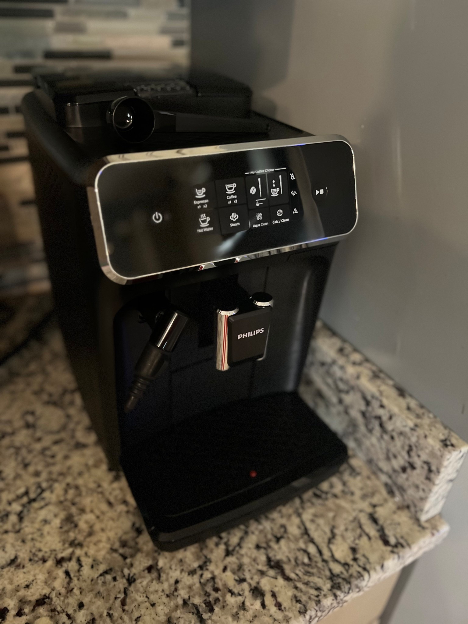 Love this espresso + coffee maker from Phillips — the BEST bang for your buck!

I did quite a bit of research on these before sending an idea to my parents for Christmas and this one got the best reviews for the ease of use and the overall learning curve of how to work the system and use the frother! 

Not complicated to use, virtually no learning curve + SUPER easy to operate compared to other models out there! 

Barista at home, coffee maker, espresso machine, coffee machine, gourmet coffee at home, at home latte, coffee at home 

#LTKfoodie #LTKHome #LTKmorningroutine