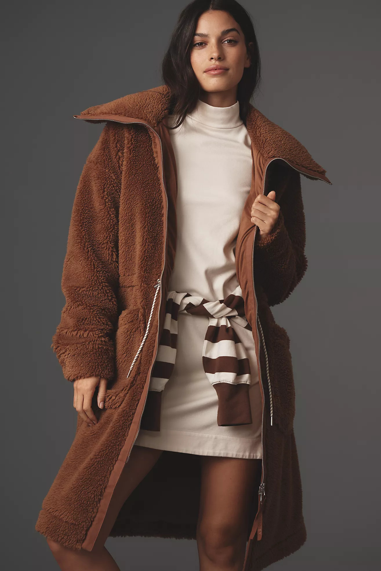 Varley Logan Sherpa Coat | Anthropologie (US)