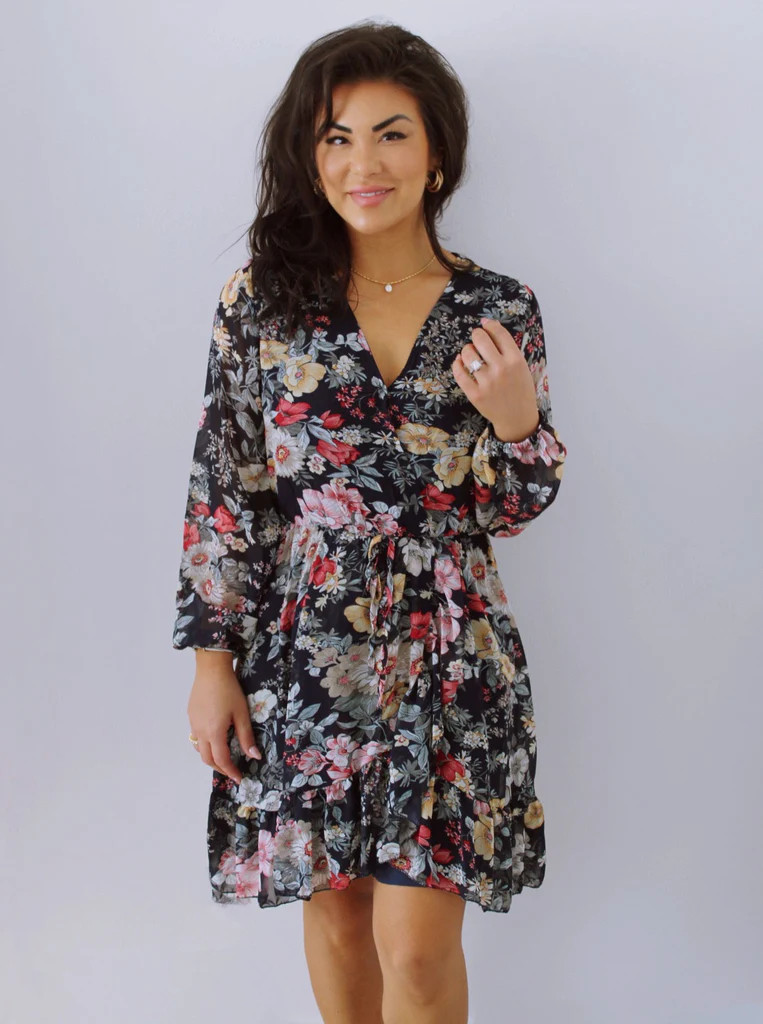 FAIRY FLORAL RUFFLE DRESS | raëliv