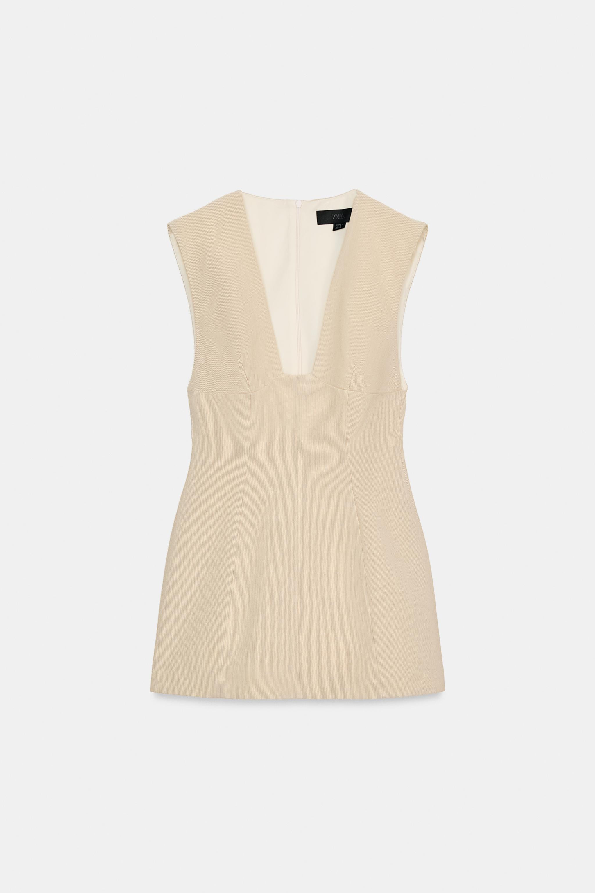 STRIPED SHORT DRESS | Zara US