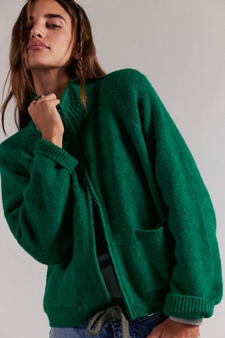 We The Free On It Zip-Up Cardigan | Free People (Global - UK&FR Excluded)