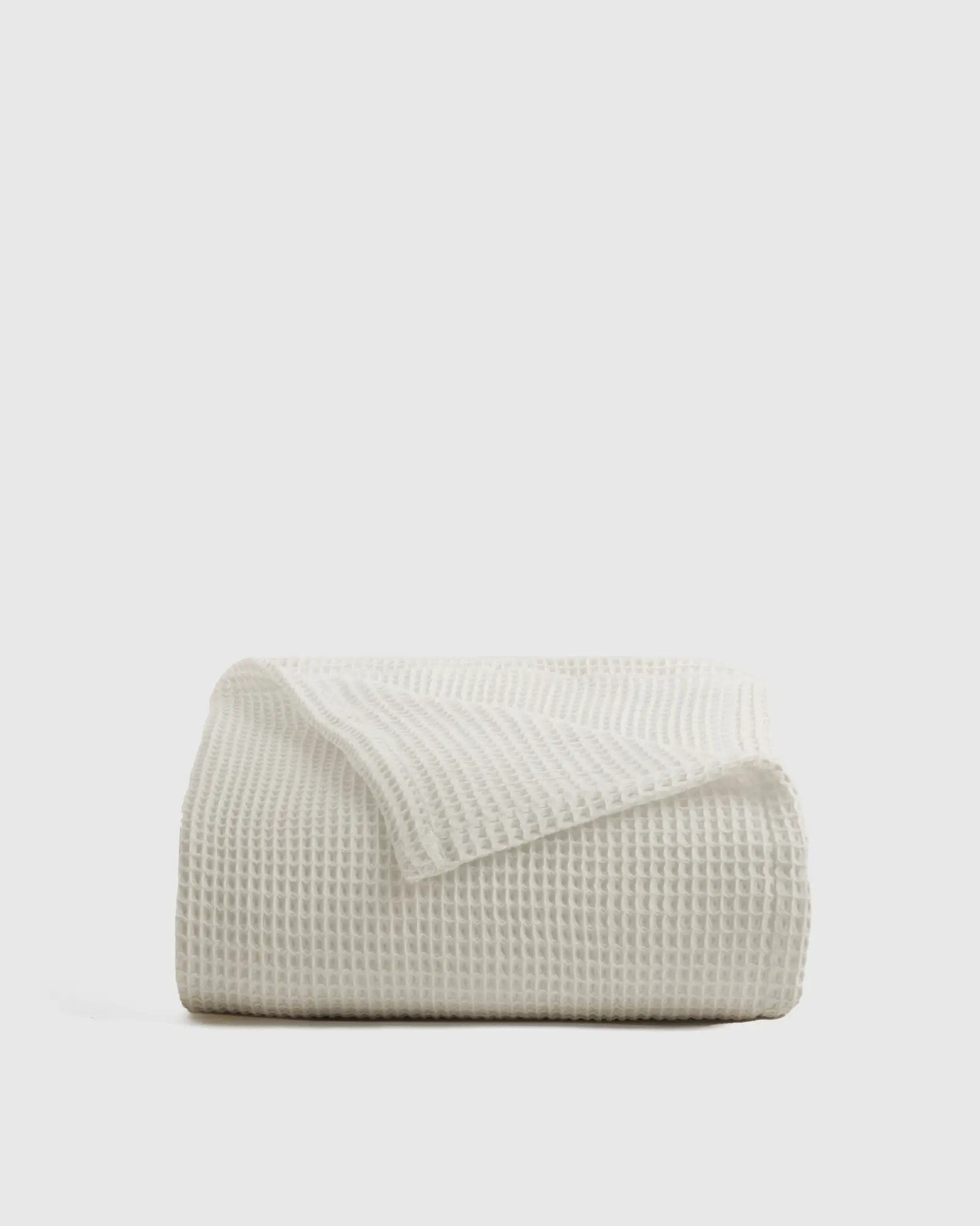 Organic Lofty Waffle Blanket | Quince