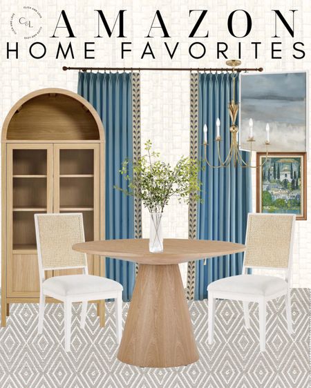 I love wooden accents for a neutral space. Adding in hues of blue can give it a pop while still feeling neutral. 

Wooden furniture? Wood accents, oval dining table, rattan dining chair, arched bookcase, storage cabinet, curtains, drapery, window treatments, neutral rug, indoor rug, area rug, framed art, chandelier, wall decor, art, art under $100, abstract art, Living room, bedroom, guest room, dining room, entryway, seating area, family room, affordable home decor, classic home decor, elevate your space, Modern home decor, traditional home decor, budget friendly home decor, Interior design, shoppable inspiration, curated styling, beautiful spaces, classic home decor, bedroom styling, living room styling, style tip,  dining room styling, look for less, designer inspired, Amazon, Amazon home, Amazon must haves, Amazon finds, amazon favorites, Amazon home decor #amazon #amazonhome

#LTKHome #LTKFindsUnder100 #LTKStyleTip