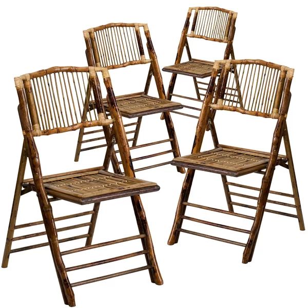 American Champion Wood Folding Chair (Set of 4) | Wayfair North America