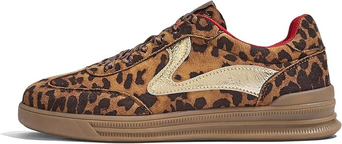 LUCKY STEP Women's Retro Fashion Sneakers Classic Cute Casual Trainers Trendy Footwear Lace up Te... | Amazon (US)