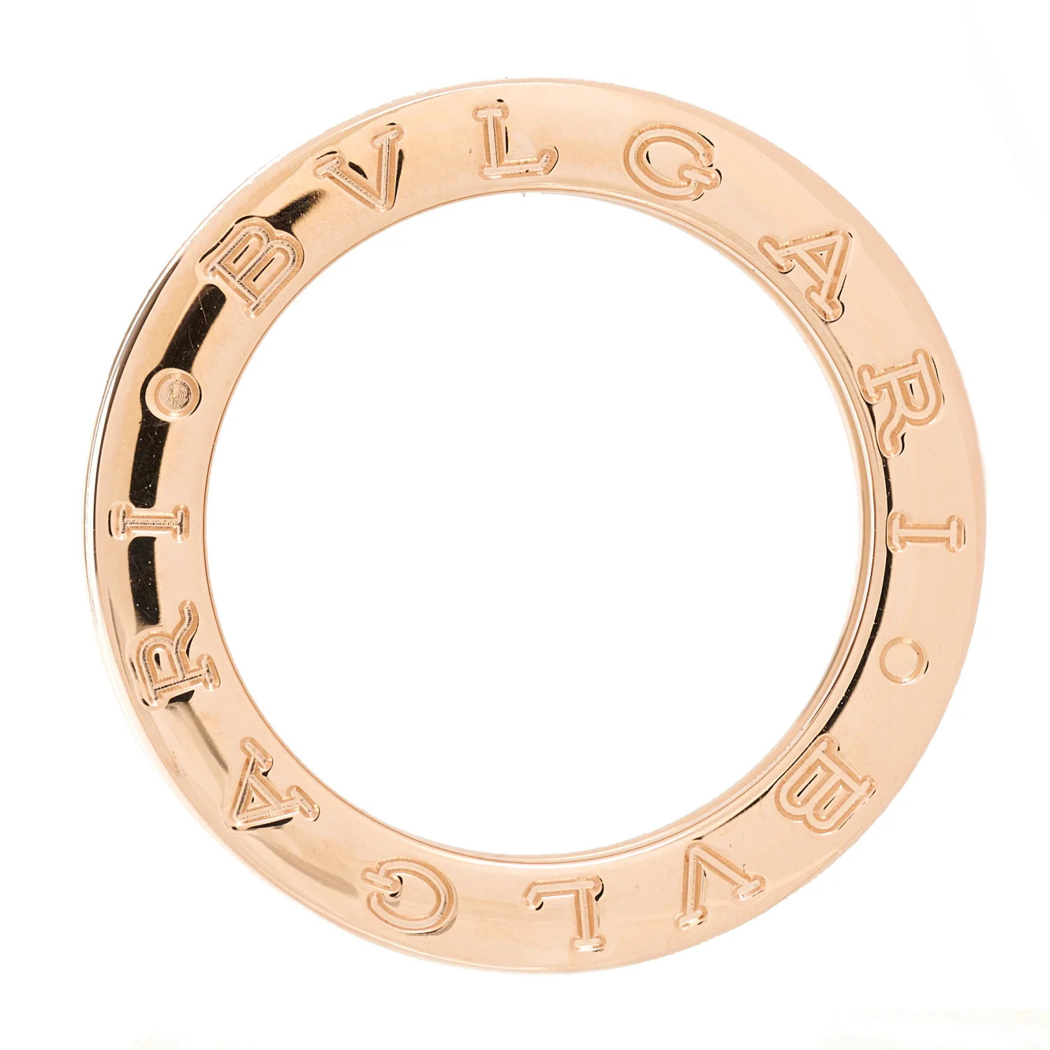 18K Rose Gold B.Zero1 One-Band Ring 50 5.25 | FASHIONPHILE (US)